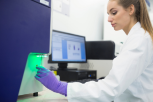 Flowcytometrical analysis of sample